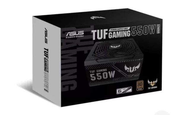 Fuente Real Asus tuf 550 w bronce