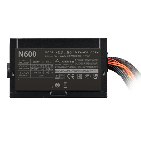 COOLER MASTER ELITE NEX N600 230V - Imagen 3